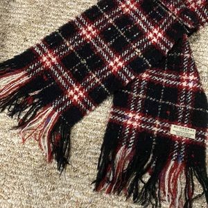 Vintage plaid Burberry scarf